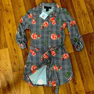 Blouse Floral Dress